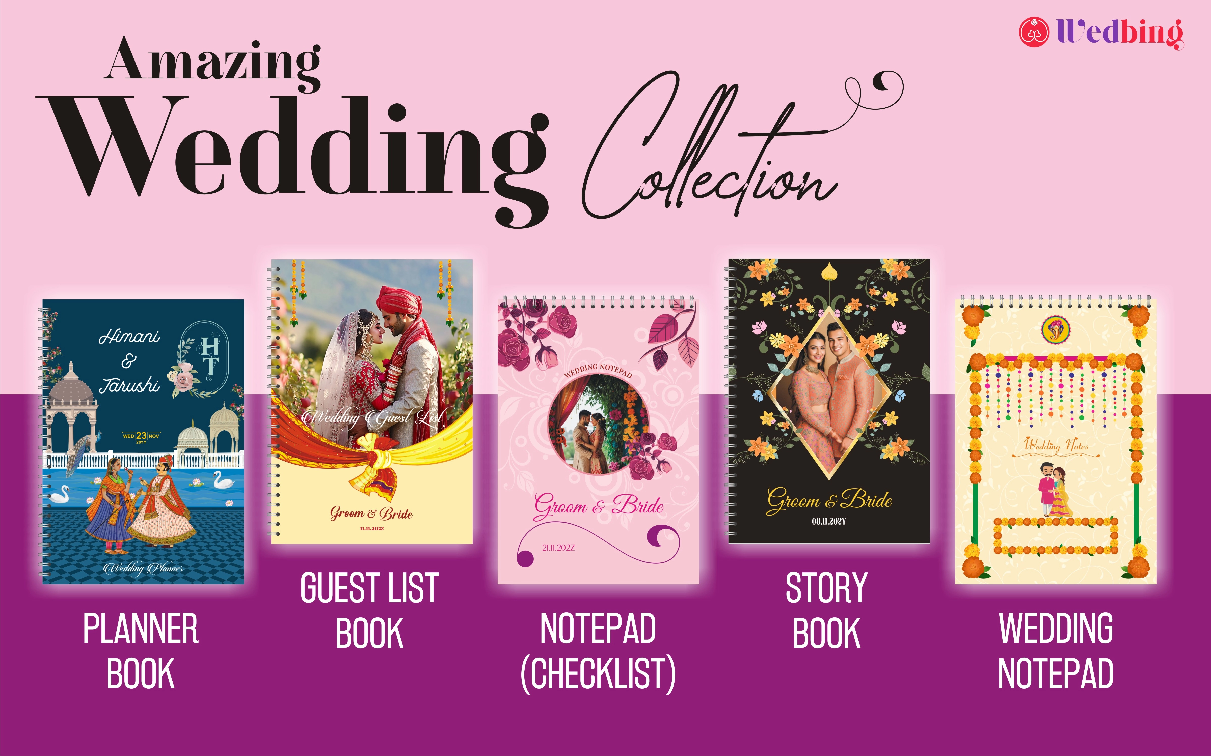 A Bride & Groom’s Best Friend: Wedbing’s Wedding Planning Book for the Perfect Indian Shaadi